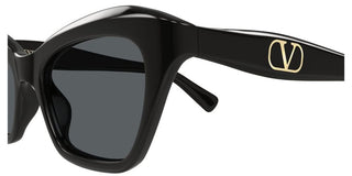 Valentino VG0009S women Black Cat Eye Sunglasses