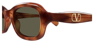 Valentino VG0010S women Havana Geometric Sunglasses