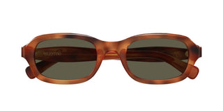 Valentino VG0010S women Havana Geometric Sunglasses