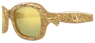 Valentino VG0010S women Yellow Geometric Sunglasses