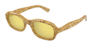 Valentino VG0010S women Yellow Geometric Sunglasses