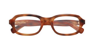 Valentino VG0011O women Havana Squared Eyeglasses