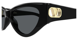 Valentino VG0014S women Black Cat Eye Sunglasses