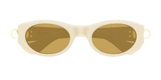 Valentino VG0015S women White Oval Sunglasses