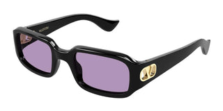 Valentino VG0016S women Black Rectangle Sunglasses