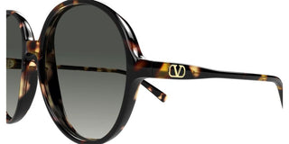Valentino VG0017S women Havana Round Sunglasses