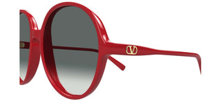 Valentino VG0017S women Red Round Sunglasses