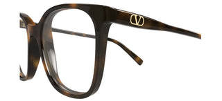 Valentino VG0019O women Havana Squared Eyeglasses