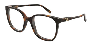Valentino VG0019O women Havana Squared Eyeglasses