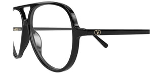 Valentino VG0023O women Black Pilot Eyeglasses