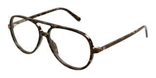 Valentino VG0023O women Havana Pilot Eyeglasses