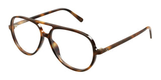 Valentino VG0023O women Havana Pilot Eyeglasses