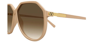 Valentino VG0026S women Brown Pilot Sunglasses