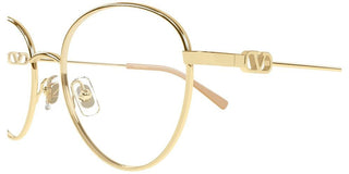 Valentino VG0031O women Gold Round Eyeglasses