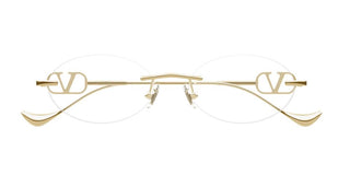 Valentino VG0032S women Gold Oval Sunglasses