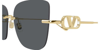 Valentino VG0033S women Gold Cat Eye Sunglasses
