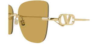 Valentino VG0033S women Gold Cat Eye Sunglasses