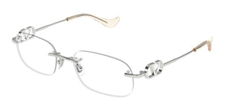 Valentino VG0034O women Silver Round Eyeglasses