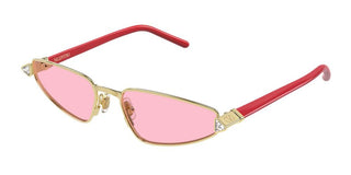 Valentino VG0035S women Gold Cat Eye Sunglasses
