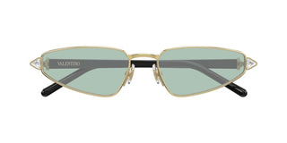 Valentino VG0035S women Gold Cat Eye Sunglasses