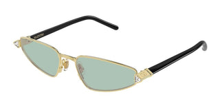 Valentino VG0035S women Gold Cat Eye Sunglasses