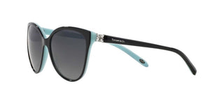 Tiffany & Co. Victoria Tf 4089b Women Black Cat Eye Sunglasses
