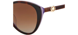 Kate Spade VISALIA/G/S women Havana Cat Eye Sunglasses
