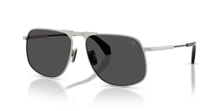 Moncler Vitessa Me4014 Unisex Silver Pilot Sunglasses