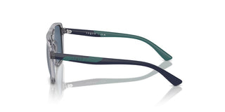 Vogue Vj 2024 Men Grey Rectangle Sunglasses