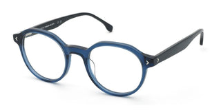 Lozza Vl4385 Unisex Blue Pantos Eyeglasses
