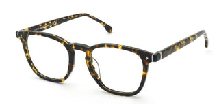 Lozza Vl4389 Unisex Havana Geometric Eyeglasses