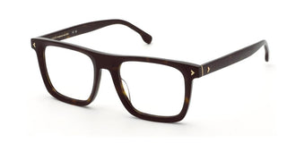 Lozza Vl4391 Unisex Havana Squared Eyeglasses