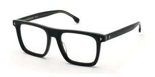 Lozza Vl4391 Unisex Black Squared Eyeglasses