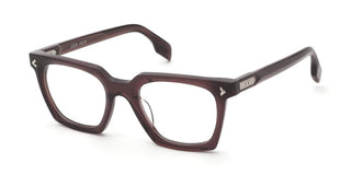 Lozza Vl4393m Unisex Brown Geometric Eyeglasses