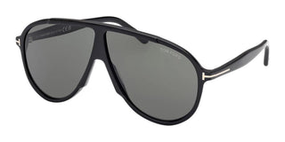 Tom Ford VLADIMIR FT1211 unisex Black Shield Sunglasses