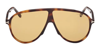 Tom Ford VLADIMIR FT1211 unisex Havana Shield Sunglasses