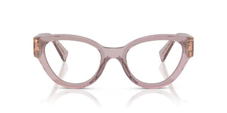Miu Miu Vmu 01vv Women Pink Cat Eye Eyeglasses