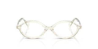 Miu Miu VMU 01XV women Transparent Geometric Eyeglasses