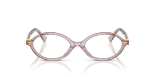 Miu Miu Vmu 01xv Women Pink Geometric Eyeglasses