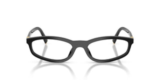 Miu Miu Vmu 01zv Women Black Geometric Eyeglasses