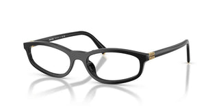 Miu Miu Vmu 01zv Women Black Geometric Eyeglasses