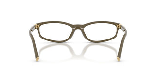 Miu Miu Vmu 01zv Women Green Geometric Eyeglasses