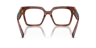 Miu Miu Vmu 04uv Women Havana Squared Eyeglasses