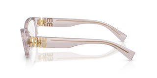 Miu VMU 04YV women Pink Rectangle Eyeglasses