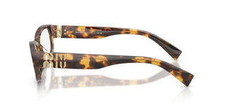 Miu VMU 04YV women Havana Rectangle Eyeglasses