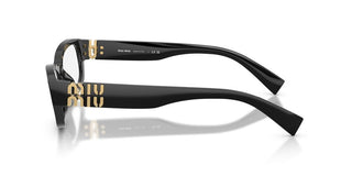 Miu VMU 04YV women Black Rectangle Eyeglasses