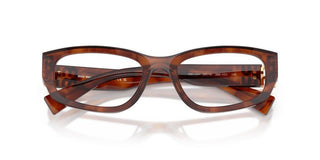Miu VMU 04YV women Havana Rectangle Eyeglasses