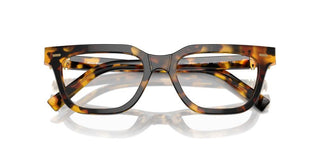 Miu Miu Vmu 07xv Women Havana Geometric Eyeglasses