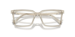 Miu Miu Vmu 08xv Women Grey Squared Eyeglasses