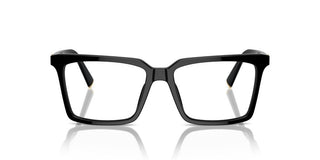 Miu Miu Vmu 08xv Women Black Squared Eyeglasses